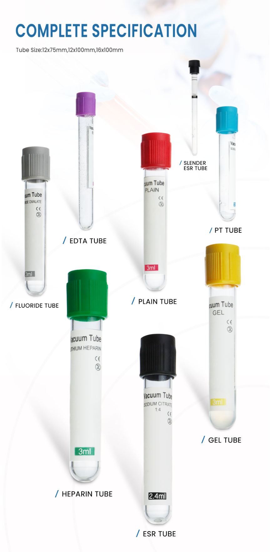 Clotted Blood Sample Tube