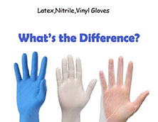 quoi de mieux : des gants en nitrile, latex ou vinyle ?