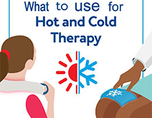 Que dois-je utiliser pour la thérapie par le chaud et le froid ?