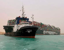  Superfit's Réponse à L'incident de mise à la terre du cargo du canal de Suez